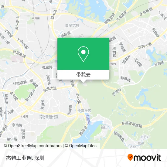 杰特工业园地图