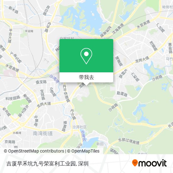 吉厦早禾坑九号荣富利工业园地图