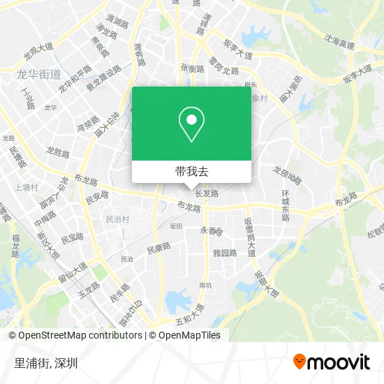 里浦街地图