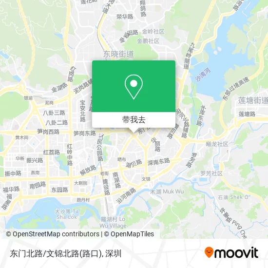 东门北路/文锦北路(路口)地图