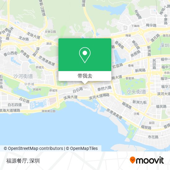 福源餐厅地图