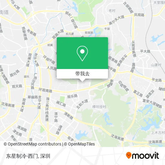 东星制冷-西门地图