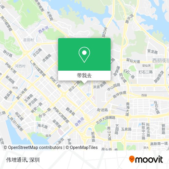 伟增通讯地图