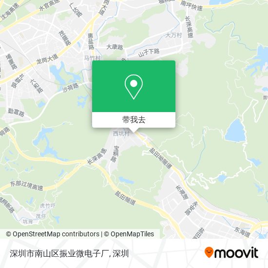 深圳市南山区振业微电子厂地图