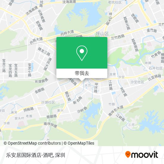 乐安居国际酒店-酒吧地图