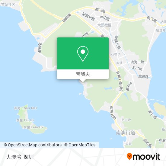 大澳湾地图