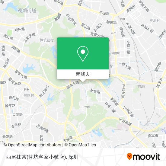 西尾抹茶(甘坑客家小镇店)地图