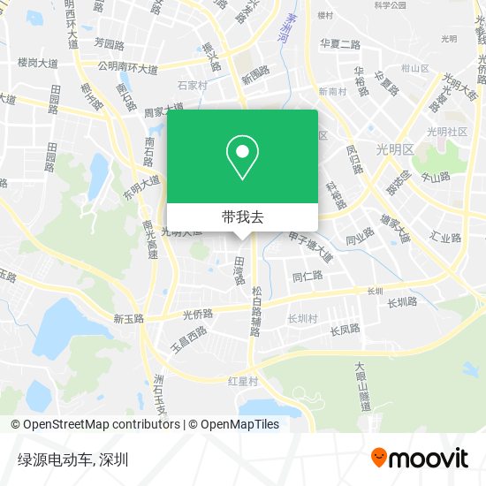 绿源电动车地图
