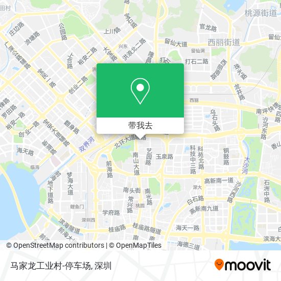 马家龙工业村-停车场地图