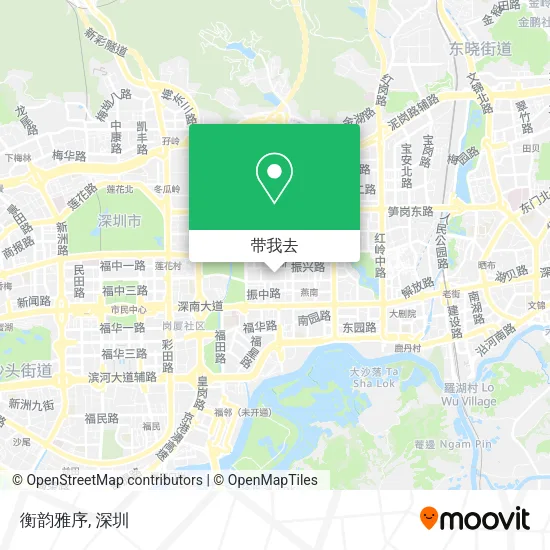 衡韵雅序地图