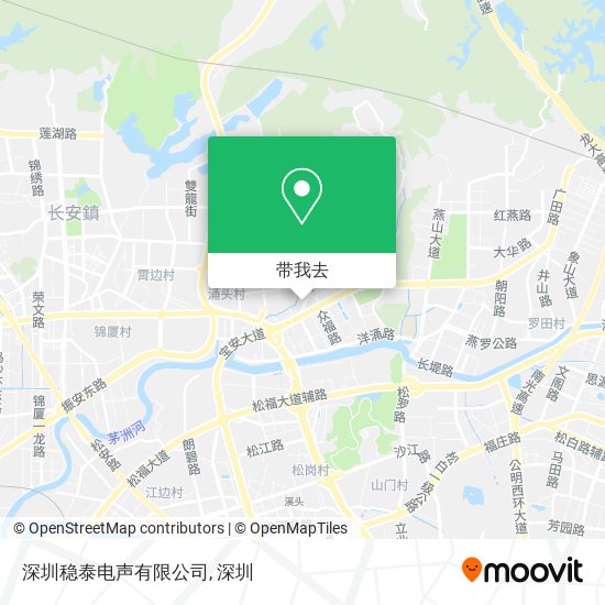 深圳稳泰电声有限公司地图