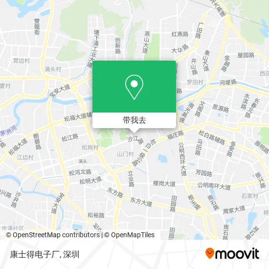 康士得电子厂地图