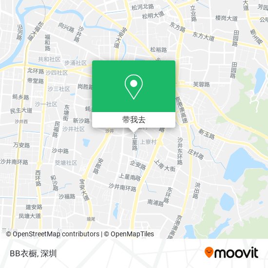 BB衣橱地图