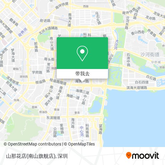 山那花店(南山旗舰店)地图