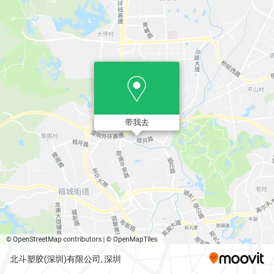 北斗塑胶(深圳)有限公司地图