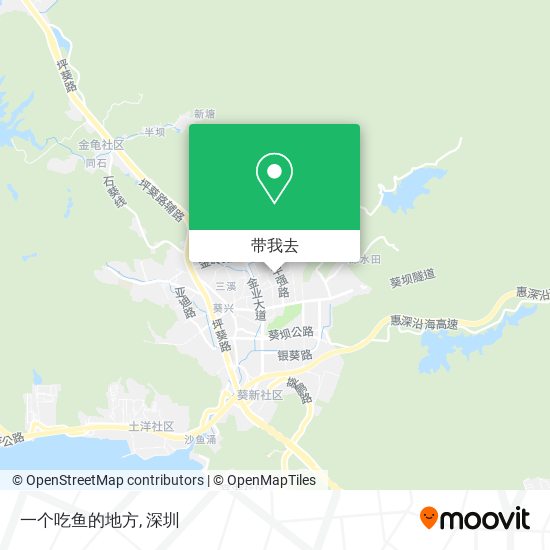 一个吃鱼的地方地图