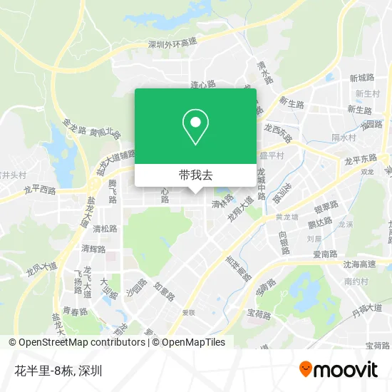 花半里-8栋地图