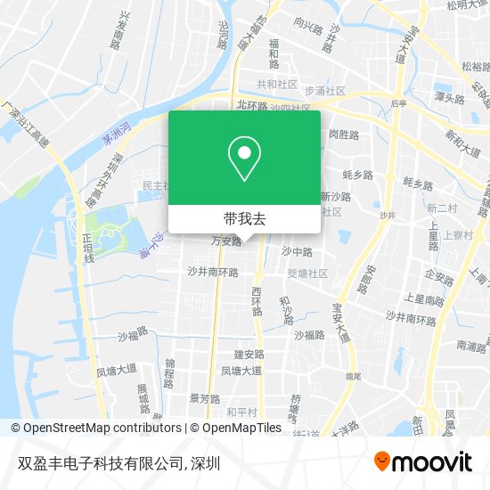 双盈丰电子科技有限公司地图