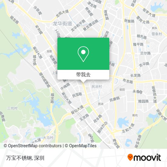万宝不锈钢地图