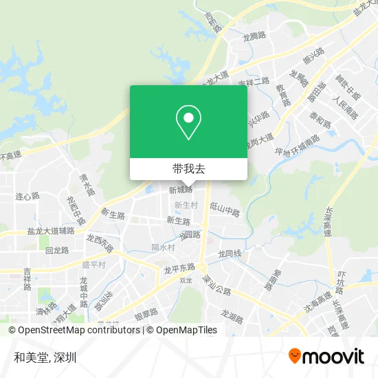 和美堂地图