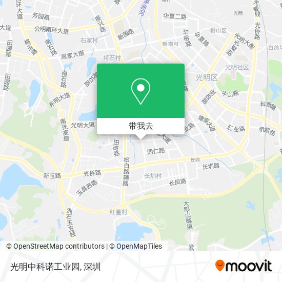 光明中科诺工业园地图