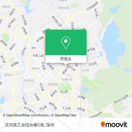 滨河苑工会综合楼C座地图