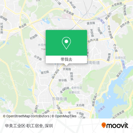 华美工业区-职工宿舍地图