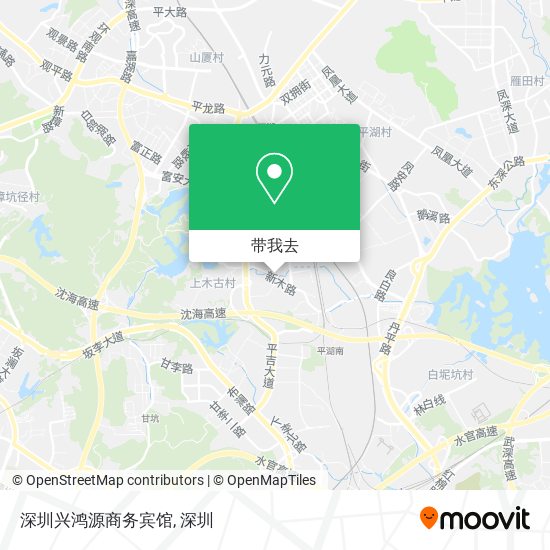 深圳兴鸿源商务宾馆地图