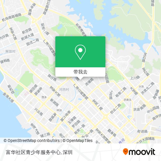 富华社区青少年服务中心地图