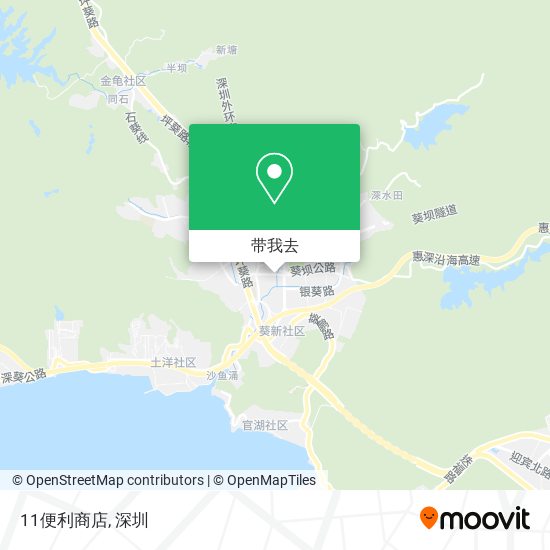 11便利商店地图