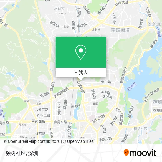 独树社区地图