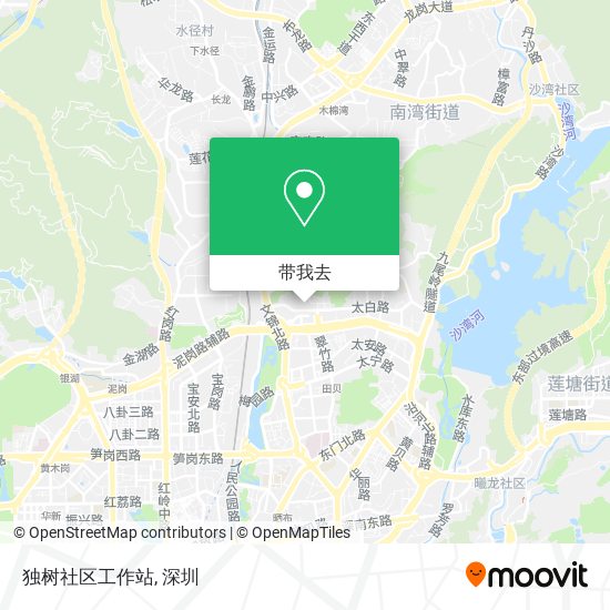 独树社区工作站地图