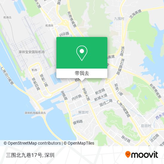 三围北九巷17号地图