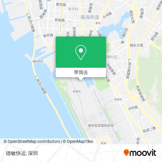 德敏快运地图