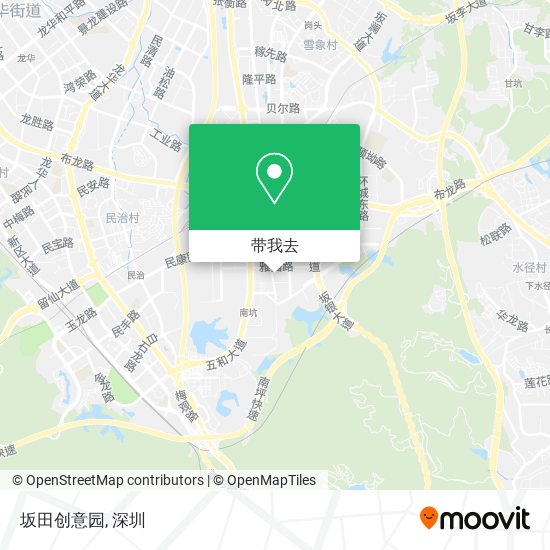 坂田创意园地图