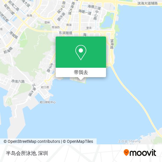 半岛会所泳池地图
