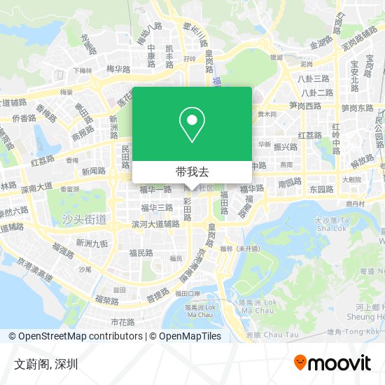 文蔚阁地图