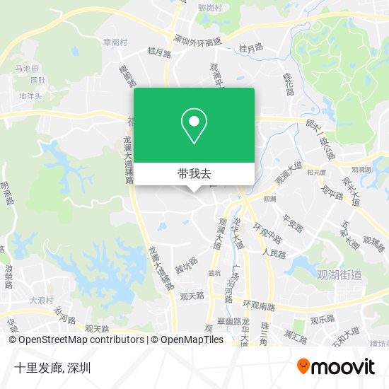 十里发廊地图