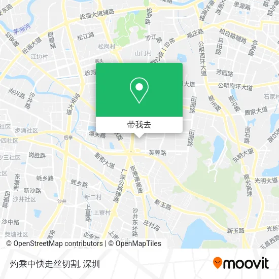 灼乘中快走丝切割地图