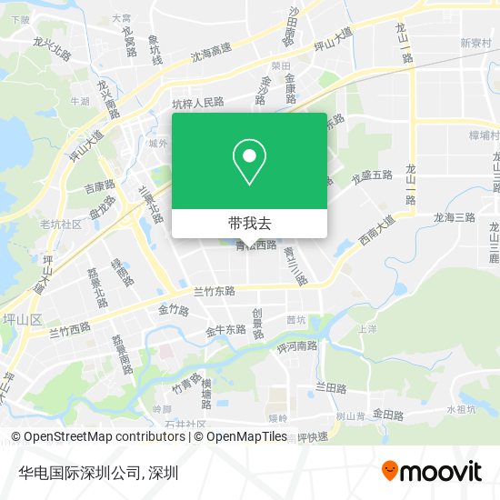 华电国际深圳公司地图