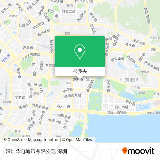 深圳华电通讯有限公司地图