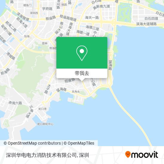 深圳华电电力消防技术有限公司地图