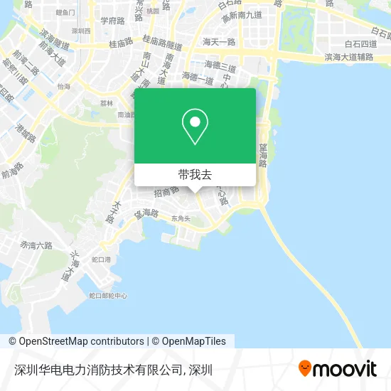 深圳华电电力消防技术有限公司地图