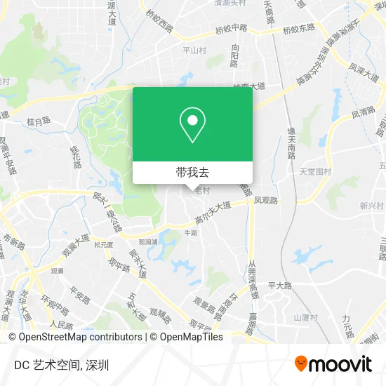 DC 艺术空间地图