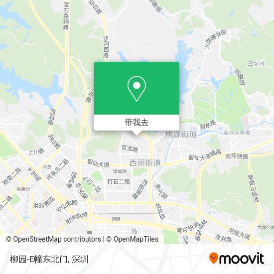 柳园-E幢东北门地图