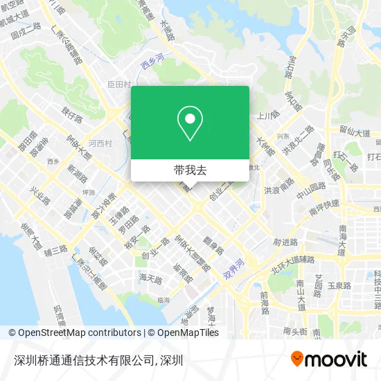 深圳桥通通信技术有限公司地图