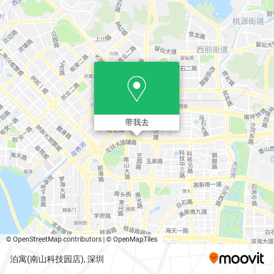 泊寓(南山科技园店)地图