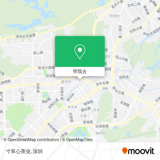 寸草心茶业地图