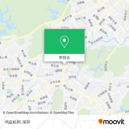 鸿益粘和地图