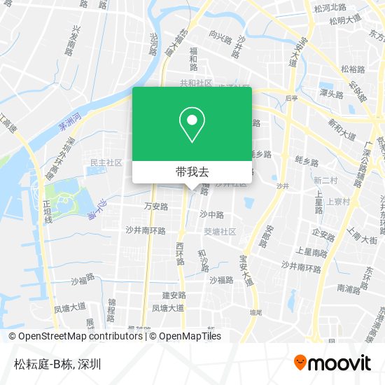 松耘庭-B栋地图